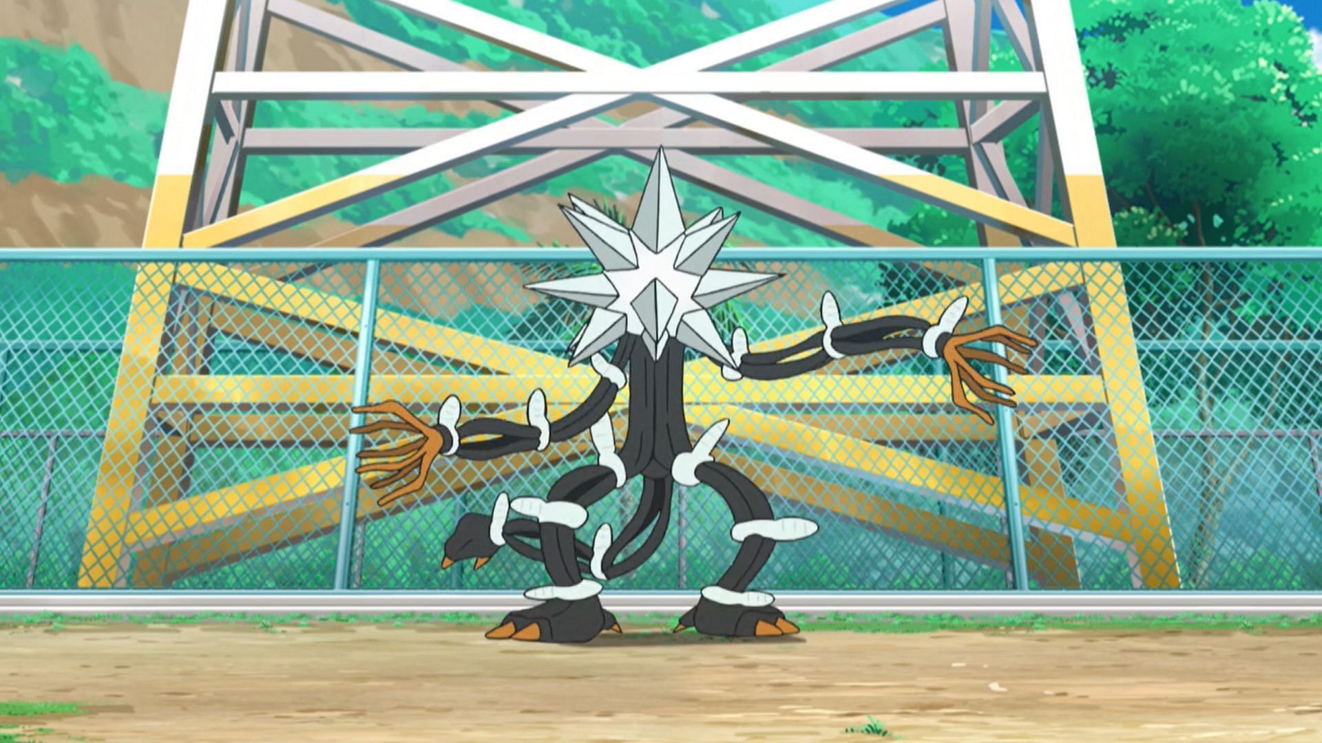 Xurkitree in the anime (Image via TPC)